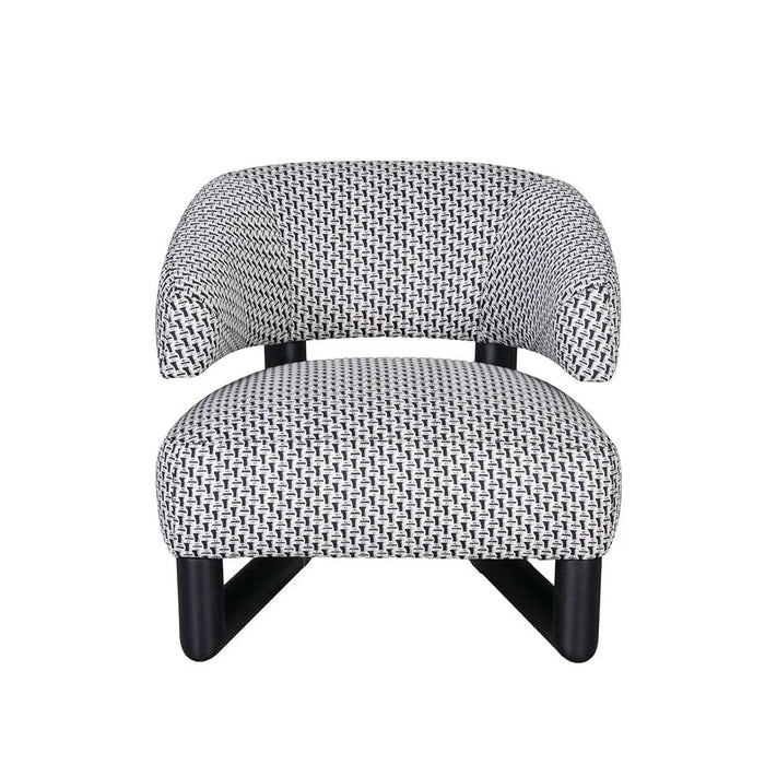 Ocie 1-Seater Fabric Sofa - Black - With 2-Year warranty