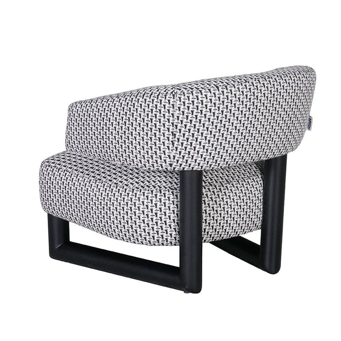 Ocie 1-Seater Fabric Sofa - Black - With 2-Year warranty