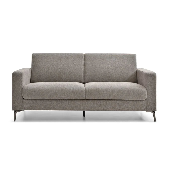 Theodora 3+2+1 Fabric Sofa Set With USB Port - Dark Grey