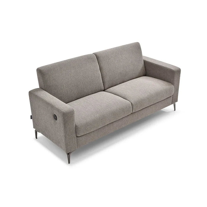 Theodora 3+2+1 Fabric Sofa Set With USB Port - Dark Grey