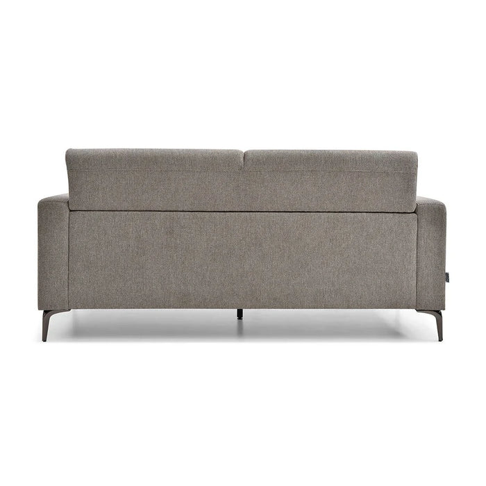 Theodora 3+2+1 Fabric Sofa Set With USB Port - Dark Grey