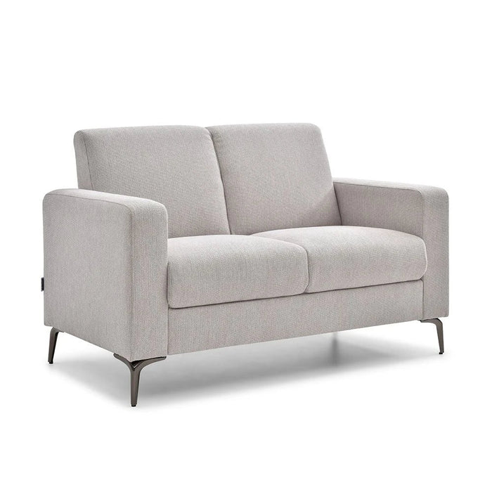 Theodora 6-Seater Fabric Sofa Set with Side Pocket & USB Port - Light Grey - With 2-Year Warranty