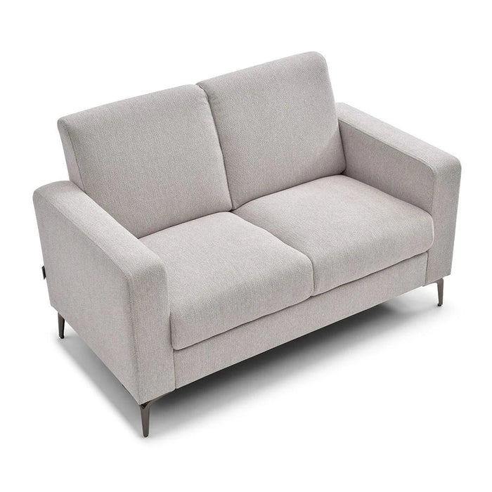 Theodora 6-Seater Fabric Sofa Set with Side Pocket & USB Port - Light Grey - With 2-Year Warranty
