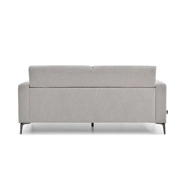 Theodora 6-Seater Fabric Sofa Set with Side Pocket & USB Port - Light Grey - With 2-Year Warranty