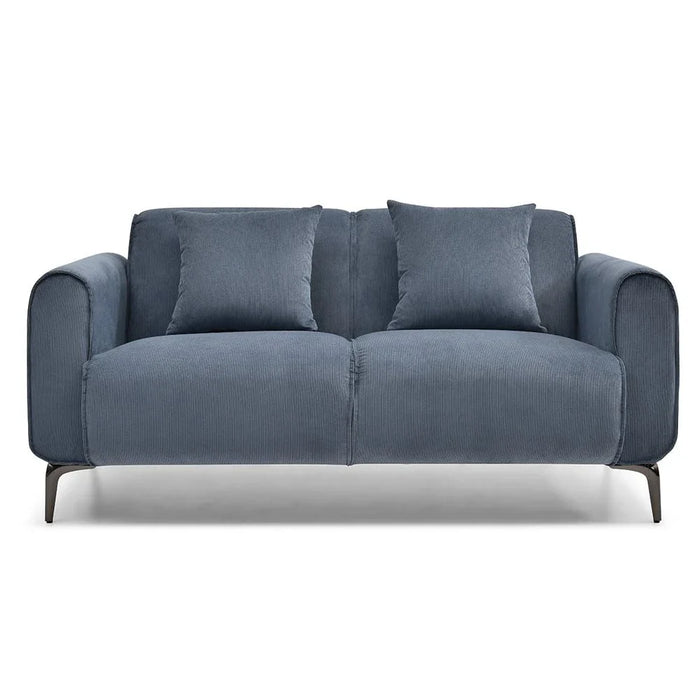 Tanner 3+2+1 Fabric Sofa Set - Blue