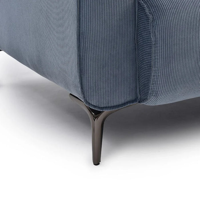 Tanner 3+2+1 Fabric Sofa Set - Blue