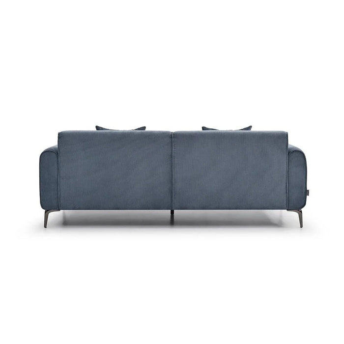 Tanner 3+2+1 Fabric Sofa Set - Blue