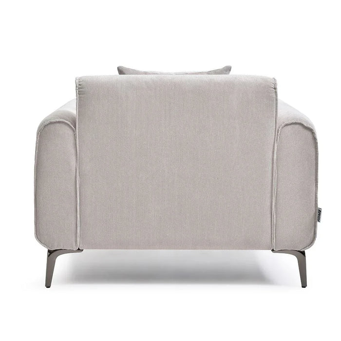 Tanner 6-Seater Fabric Sofa Set - Beige - With 2-Year Warranty