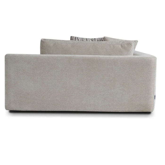Vance 4-Seater Fabric Sofa - Beige - With 2-Year Warranty