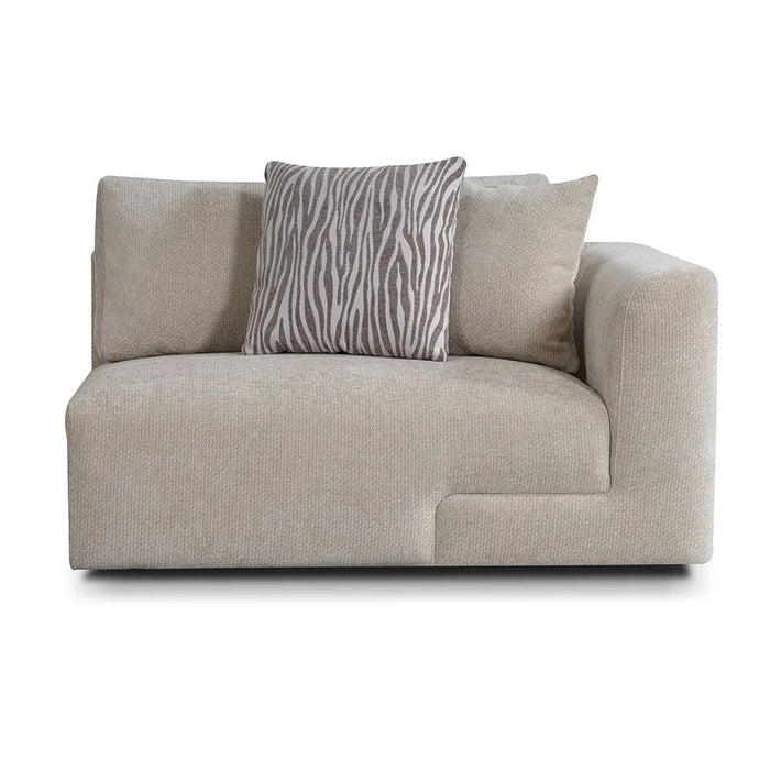 Vance 4-Seater Fabric Sofa - Beige - With 2-Year Warranty