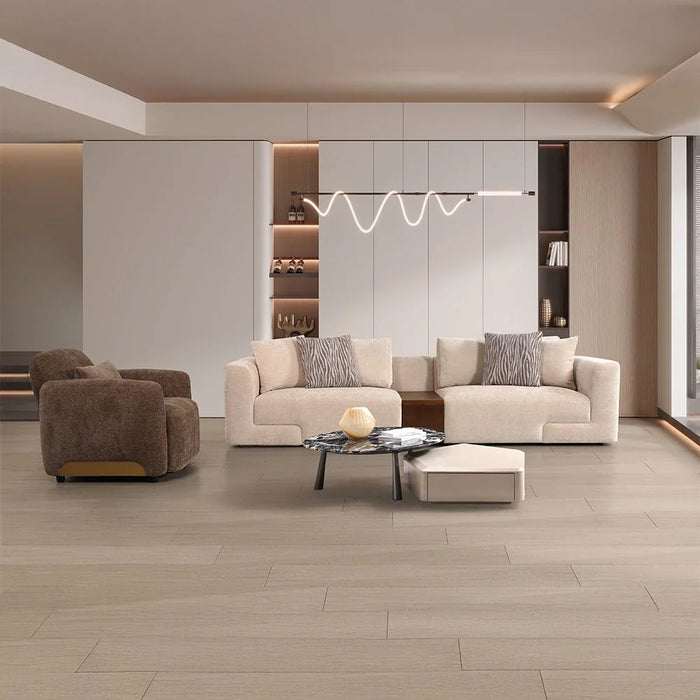 Vance 4-Seater Fabric Sofa - Beige - With 2-Year Warranty
