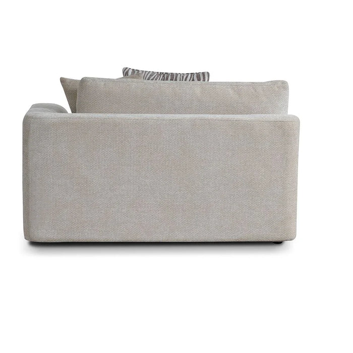 Vance 4-Seater Fabric Sofa - Beige - With 2-Year Warranty