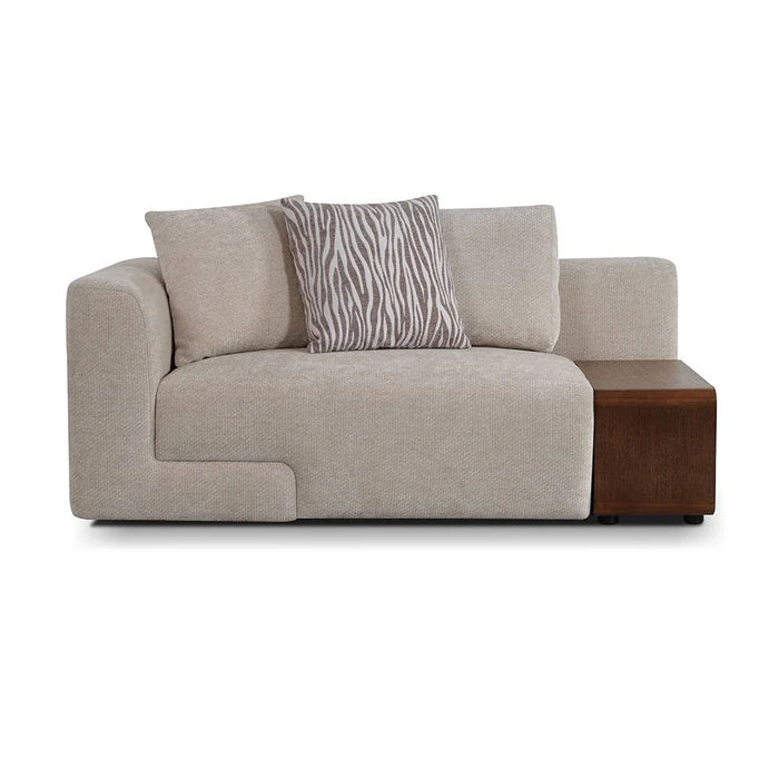 Vance 4-Seater Fabric Sofa - Beige - With 2-Year Warranty