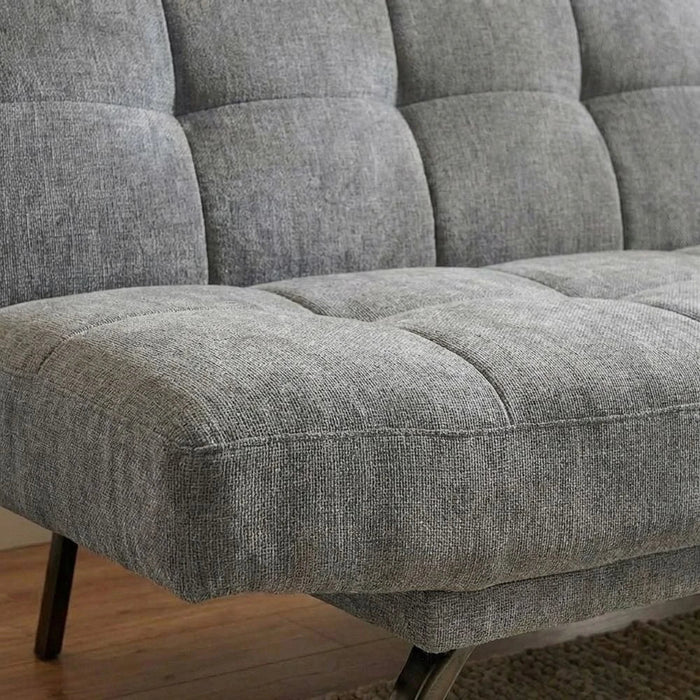 Nuvon 3 Seater Fabric Sofabed -Light Grey