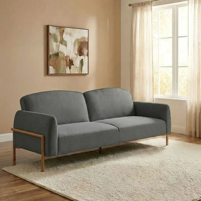 Kivra 3 Seater Fabric Sofabed -Grey