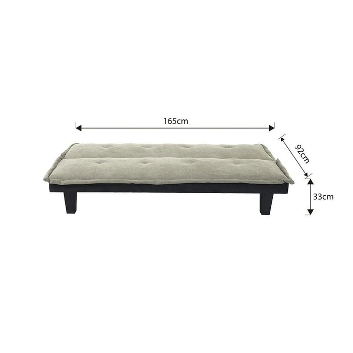 V2 Manolo Fabric Sofabed - Beige