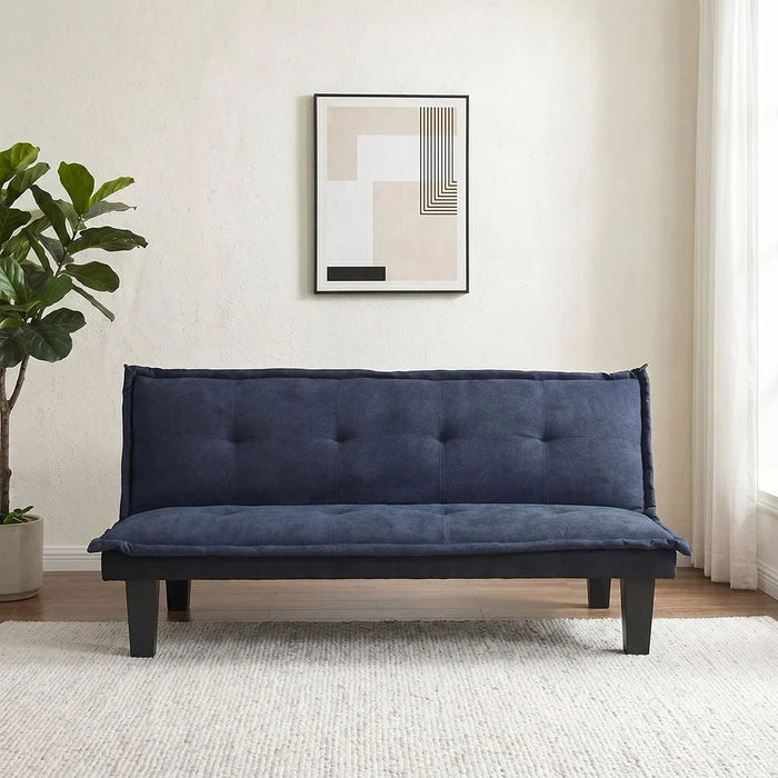 V2 Manolo Fabric Sofabed - Blue