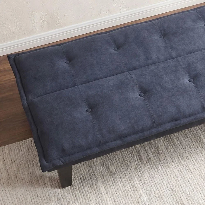 V2 Manolo Fabric Sofabed - Blue