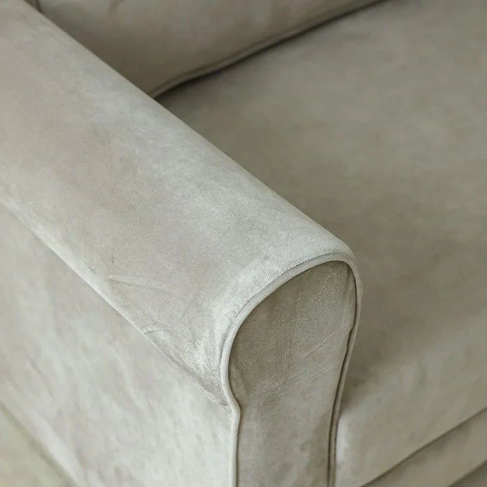 Rilon 1 Seater Fabric Sofa - Beige