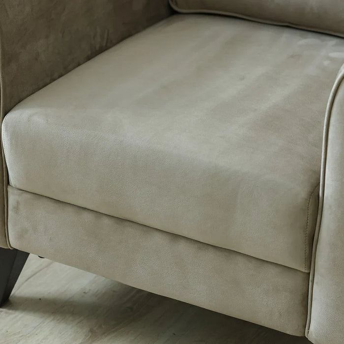 Rilon 1 Seater Fabric Sofa - Beige