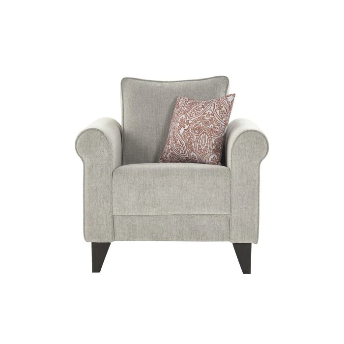 Rilon 1 Seater Fabric Sofa - Beige
