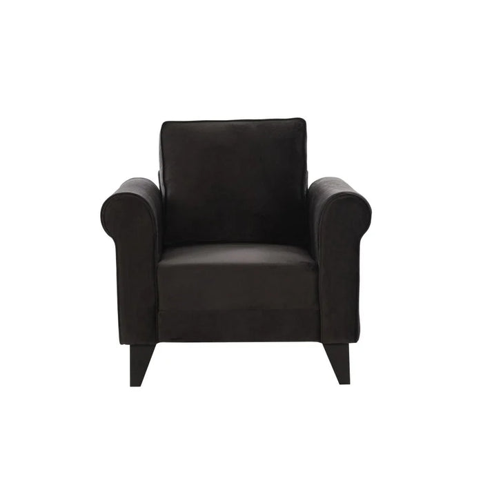 Rilon 1 Seater Fabric Sofa - Dark Grey