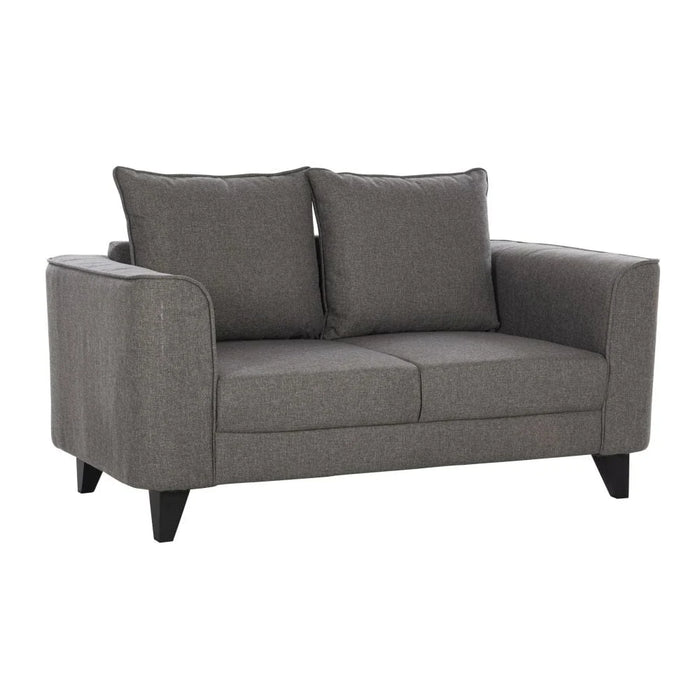 Munet 2 Seater Fabric Sofa - Grey