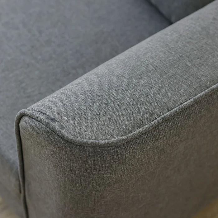 Munet 2 Seater Fabric Sofa - Grey