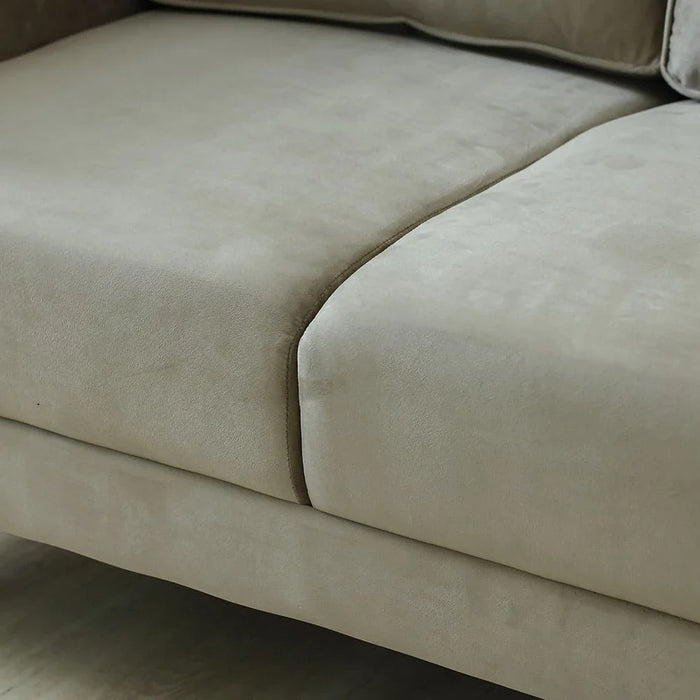 Rilon 2 Seater Fabric Sofa - Beige