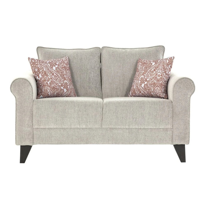 Rilon 2 Seater Fabric Sofa - Beige