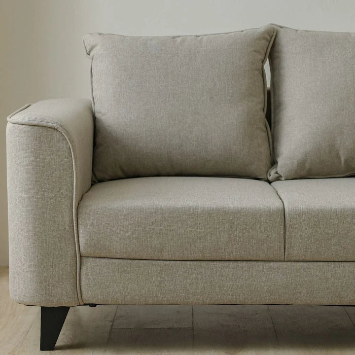Munet 2 Seater Fabric Sofa - Beige