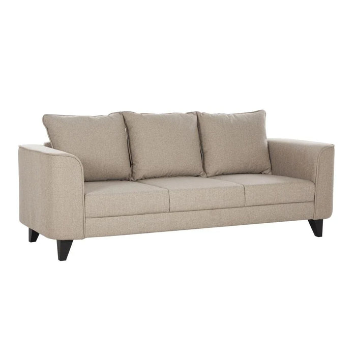 Munet  3 Seater Fabric Sofa - Beige