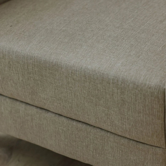 Munet  3 Seater Fabric Sofa - Beige