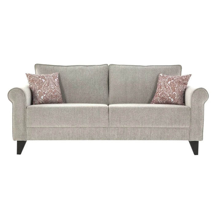 Rilon 3 Seater Fabric Sofa - Beige