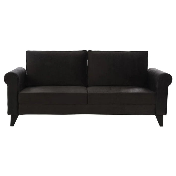 Rilon 3 Seater Fabric Sofa - Dark Grey