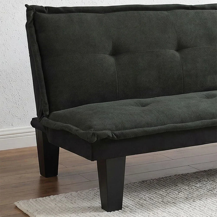 V2 Manolo Fabric Sofabed - Black