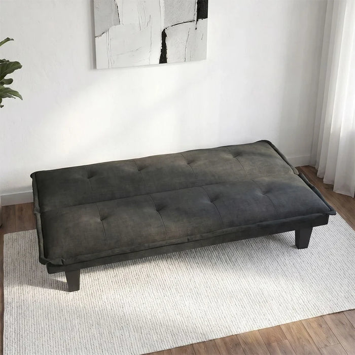 V2 Manolo Fabric Sofabed - Black