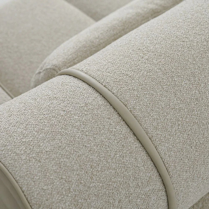 Arden Sectional Corner Fabric  Sofa -Beige
