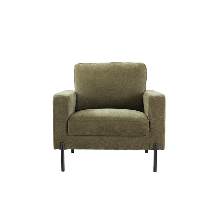 Benji 1 Seater Fabric Sofa - Green