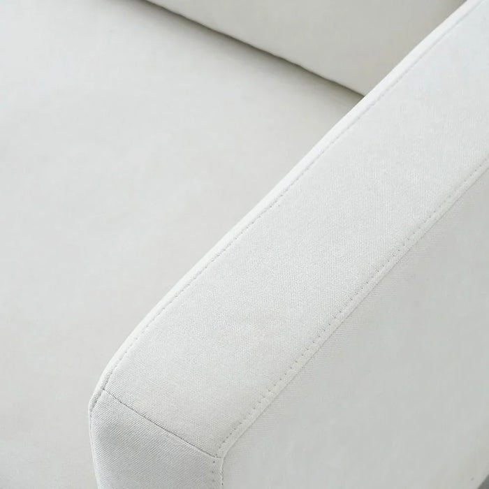 Brandon Fabric Right Corner Sofa - Beige