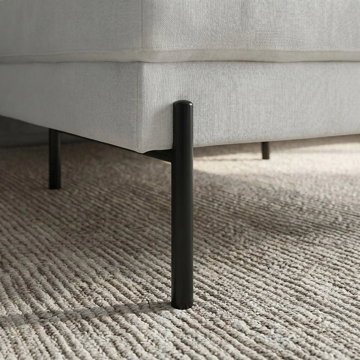 Brandon Fabric Right Corner Sofa - Beige