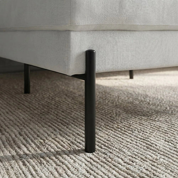 Brendon Fabric Leftæ Corner Sofa - Beige