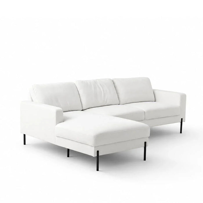 Brendon Fabric Leftæ Corner Sofa - Beige
