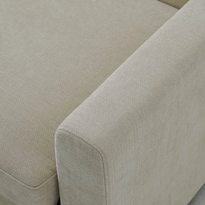 Darion Fabric Left Corner Sofa Bed With  Storage - Beige