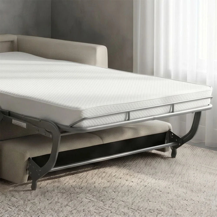 Darion Fabric Left Corner Sofa Bed With  Storage - Beige
