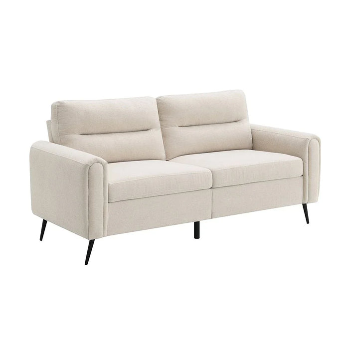 Arjun 3-Seater Fabric Sofa - Beige - With 2-Year Warranty