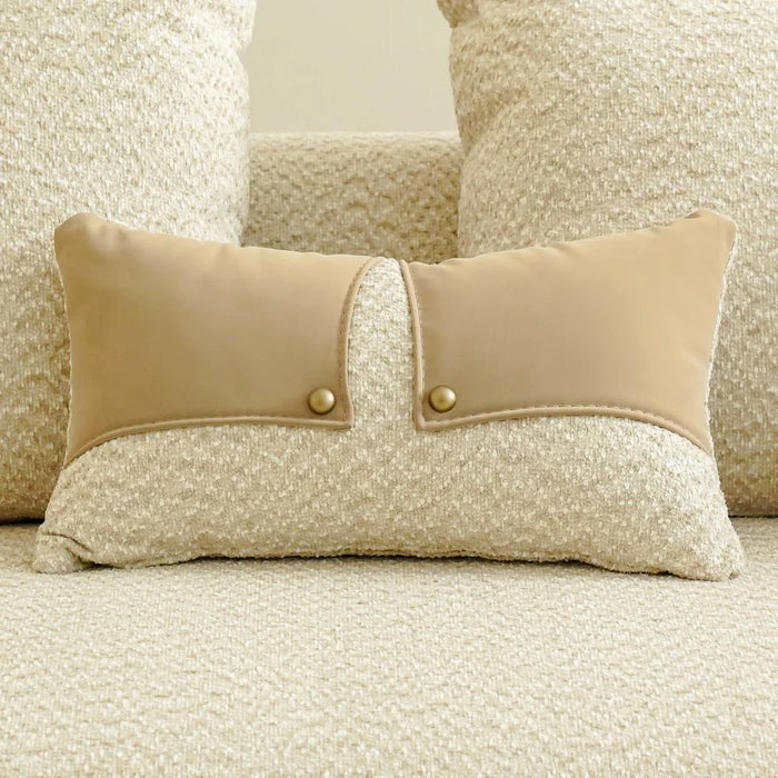 Amina 3-Seater Fabric Sofa - Camel Brown - With 2-Year Warranty