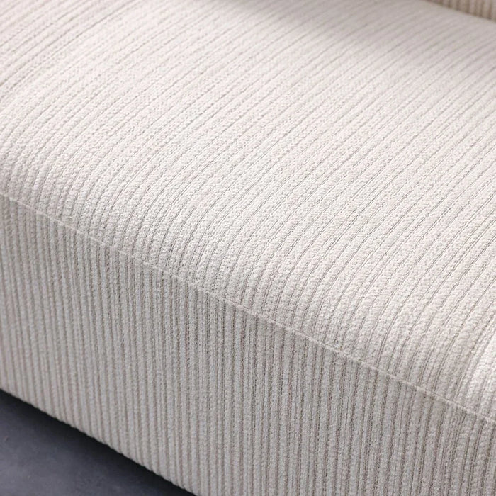 Dravena 2 Seater Fabric Sofa - Beige