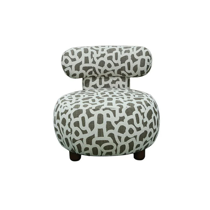 Devina 1 Seateræ Fabric Sofa - Beige/Brown