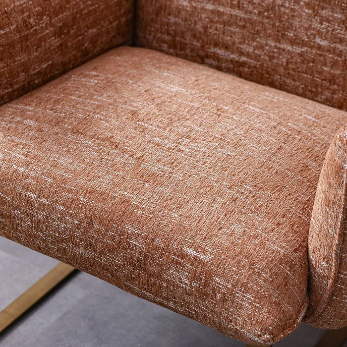 Dravena 1 Seater  Fabric Sofa - Brown